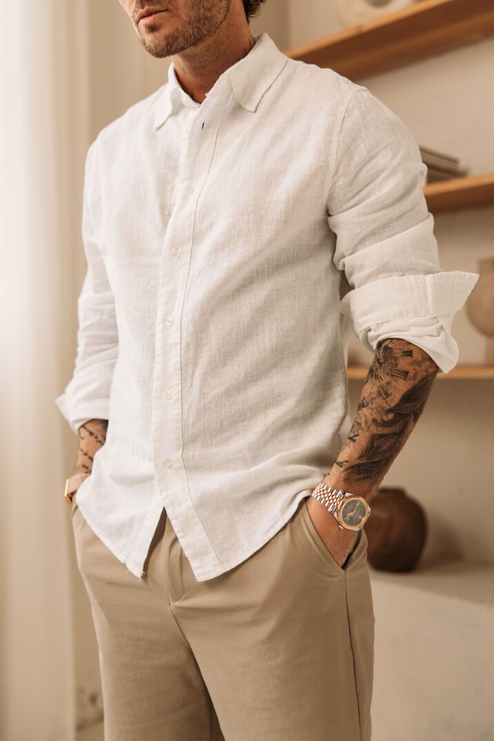 Linnen Blouse - White