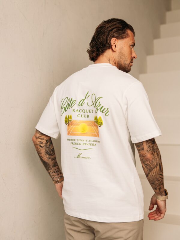 Côte d'Azur Tee - White