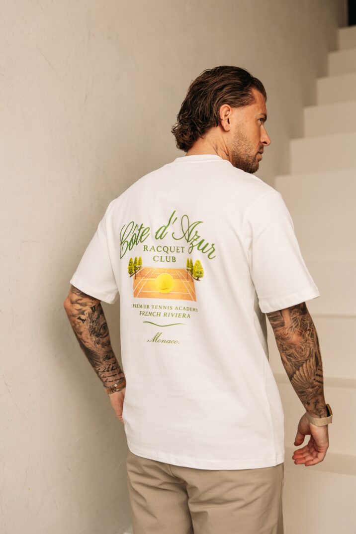 Côte d'Azur Tee - White