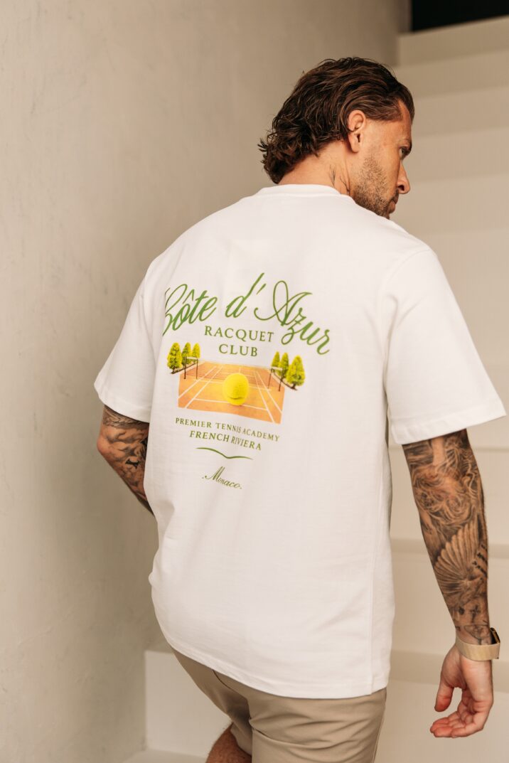 Côte d'Azur Tee - White