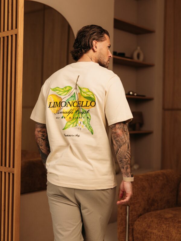 Amalfi Coast Limoncello Tee - Beige