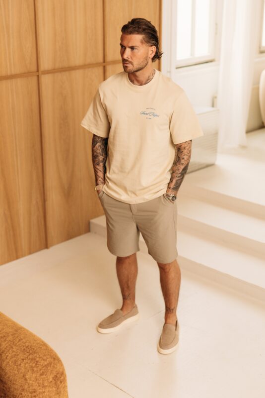 Saint-Tropez Tee - Beige
