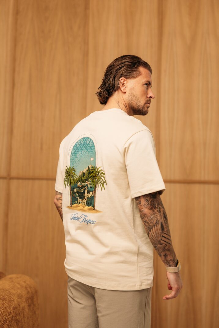 Saint-Tropez Tee - Beige