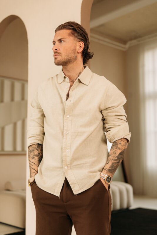 Linnen Blouse - Beige