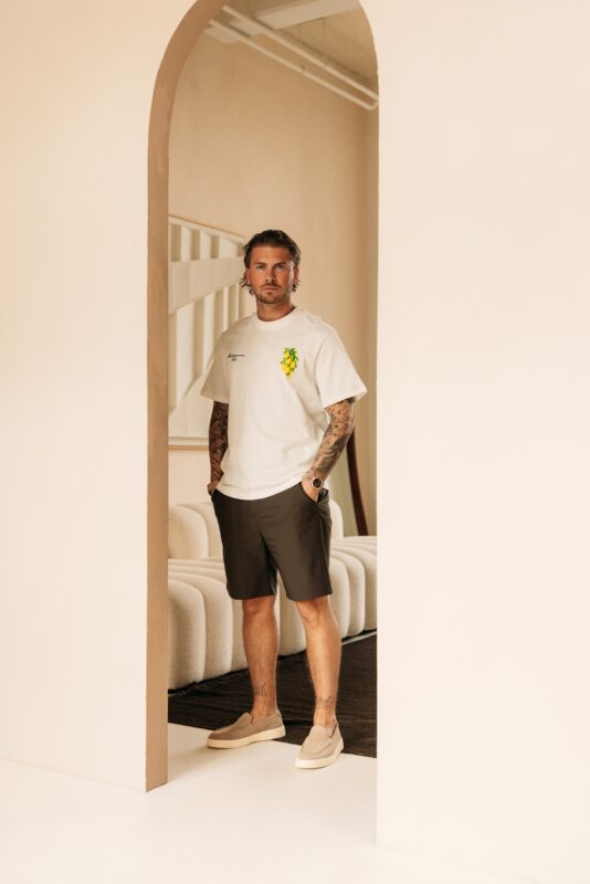 Mediteranean Vibe Tee - White