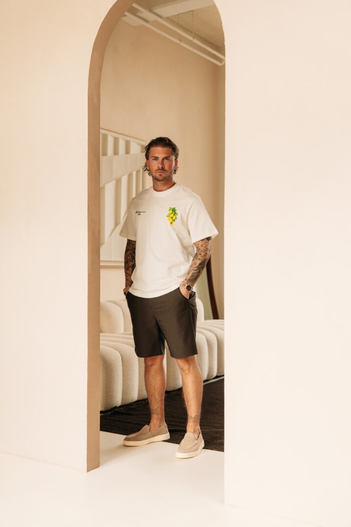 Mediteranean Vibe Tee - White