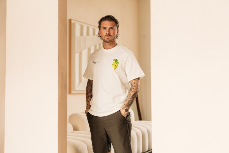 Mediteranean Vibe Tee - White