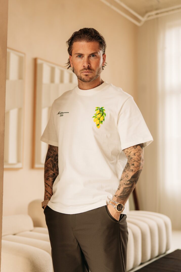 Mediteranean Vibe Tee - White