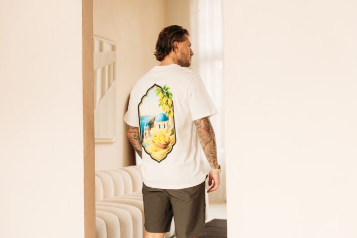 Mediteranean Vibe Tee - White