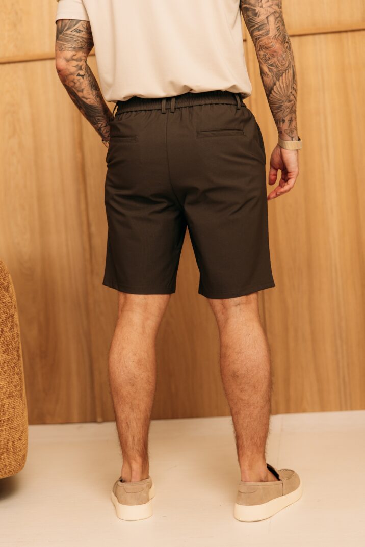 Super stretch short pantalon - Darkgreen