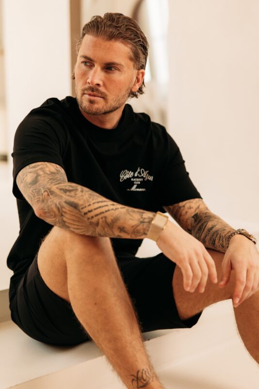 Côte d'Azur Tee - Black
