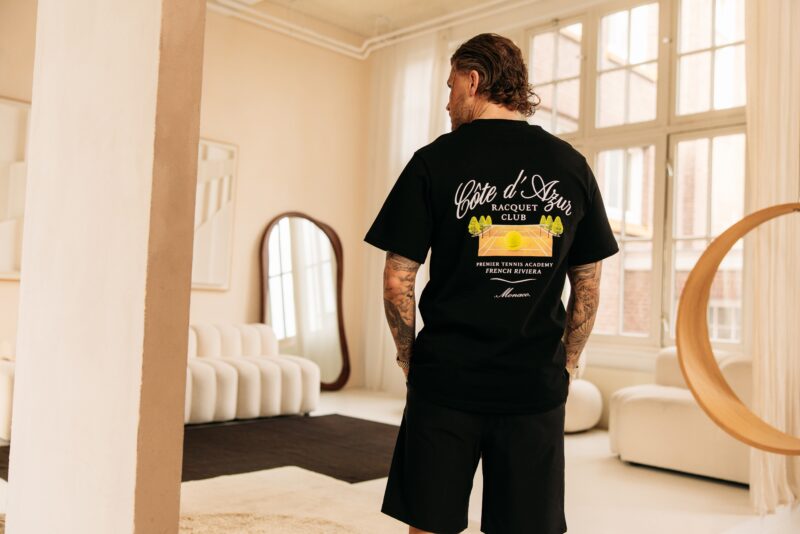 Côte d'Azur Tee - Black