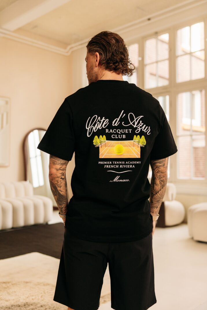 Côte d'Azur Tee - Black