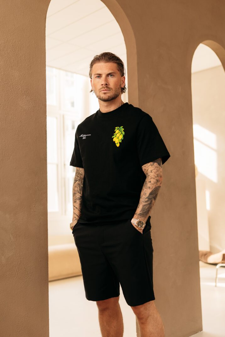 Mediteranean Vibe Tee - Black