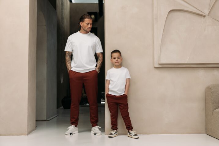 Double Mercerized Glans T-shirt - White