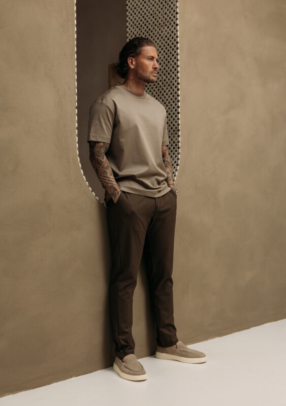 Smart Tech Pantalon - Choco