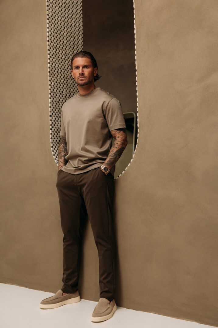 Smart Tech Pantalon - Choco
