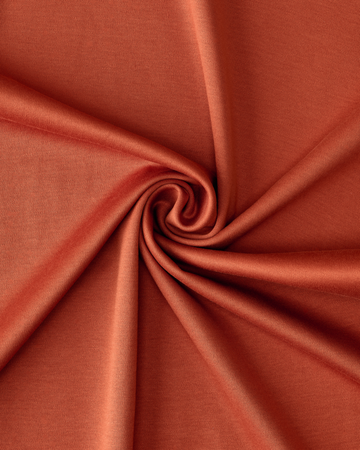 Double Mercerized Glans T-shirt - Burnt Orange