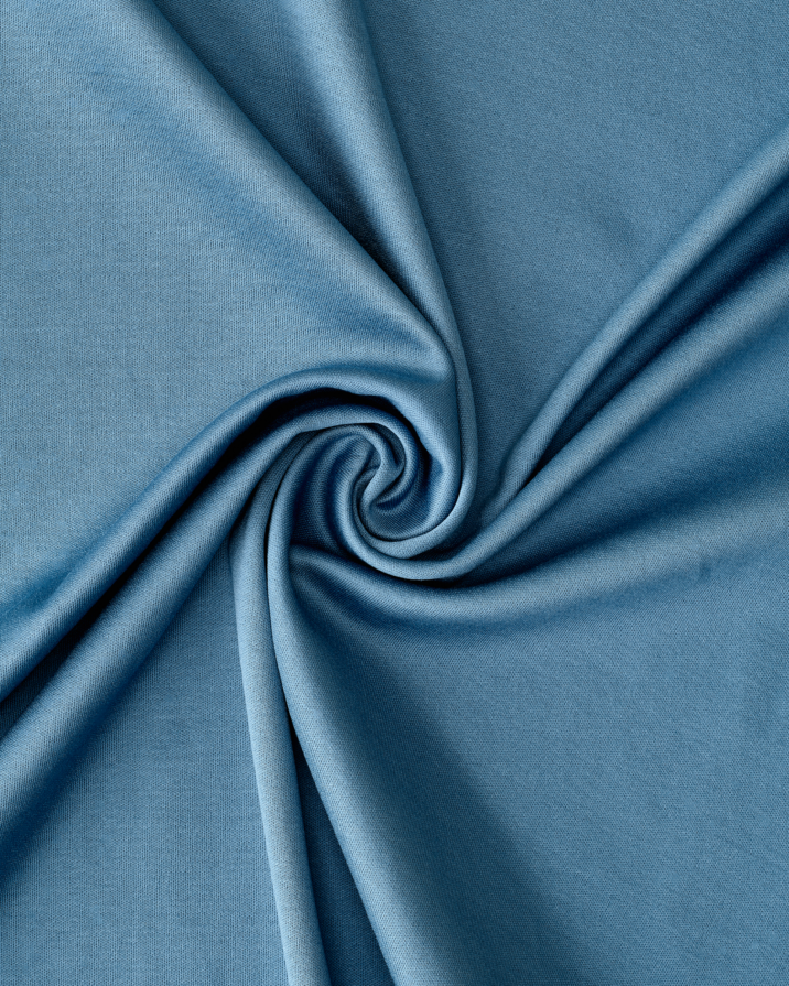 Double Mercerized Glans T-shirt - Denim Blue