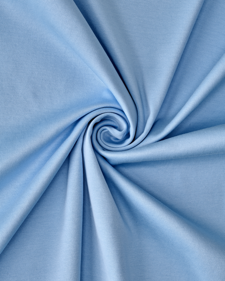 Double Mercerized Glans T-shirt - SkyBlue