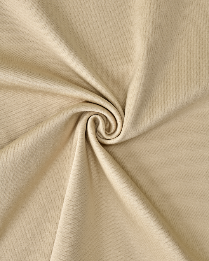 Double Mercerized Glans T-shirt - Beige