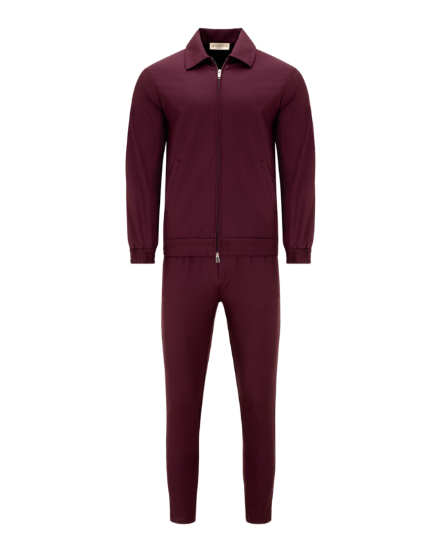 Manilo Kids - Premium Tech Suit - Aubergine