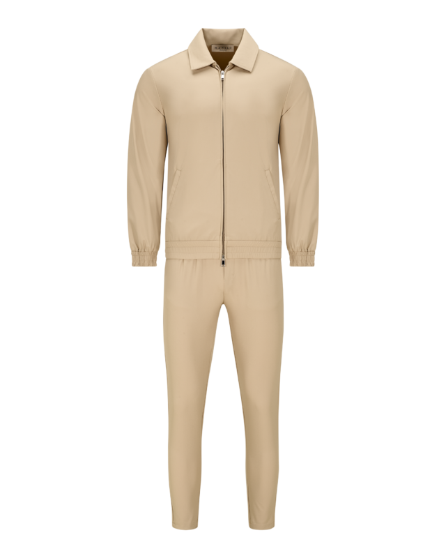 Premium Manilo Tech Suit - Beige