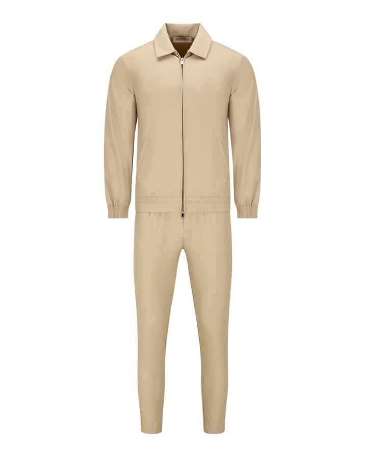 Premium Manilo Tech Suit - Beige