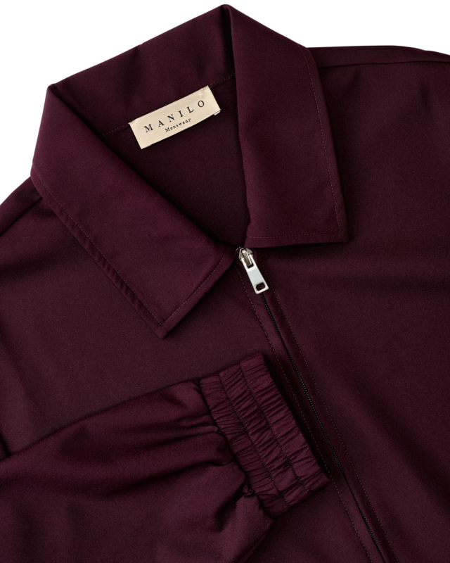 Premium Manilo Tech Suit - Aubergine