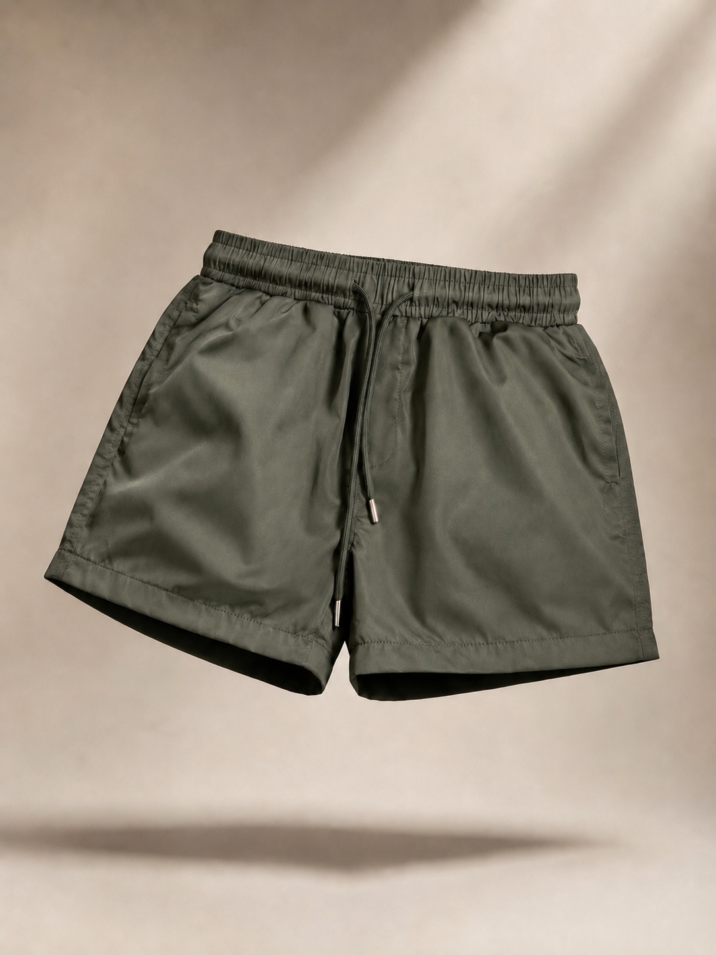Smart Glans Swim Shorts - Khaki