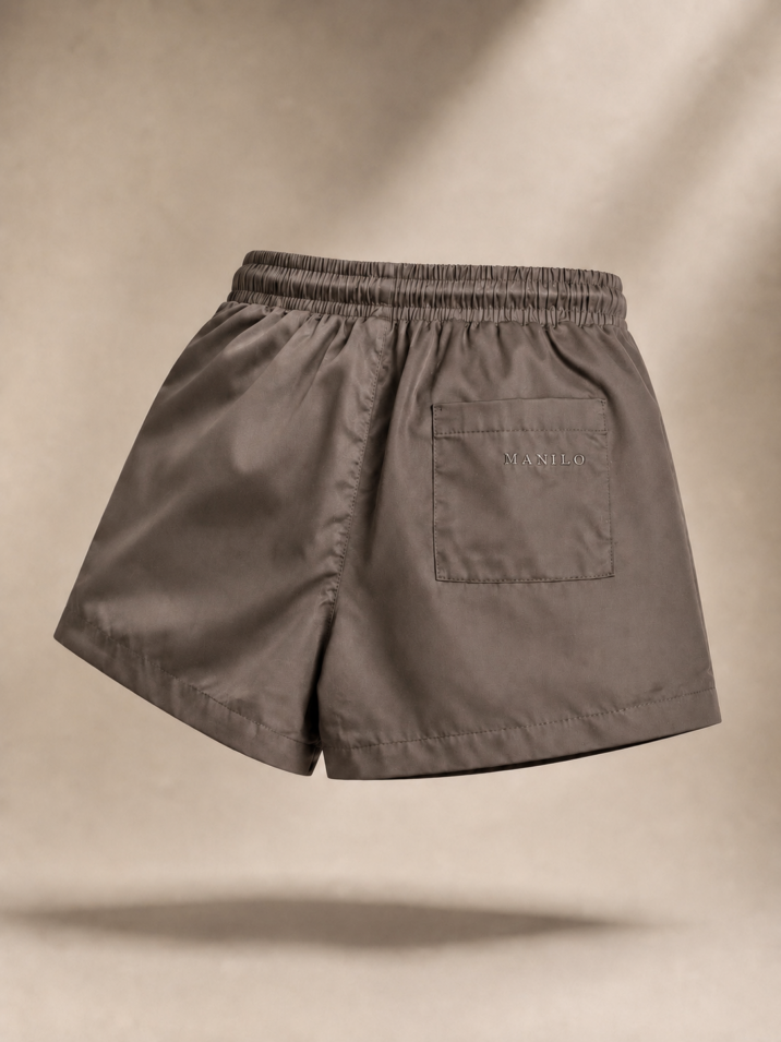 Smart Glans Swim Shorts - Taupe
