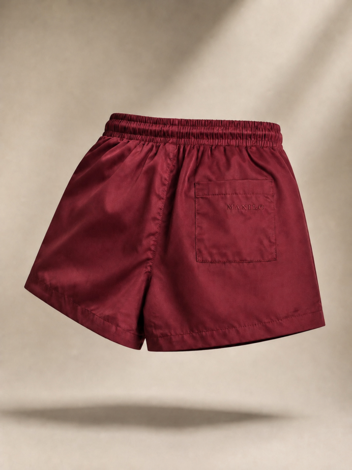 Smart Glans Swim Shorts - Bordeaux