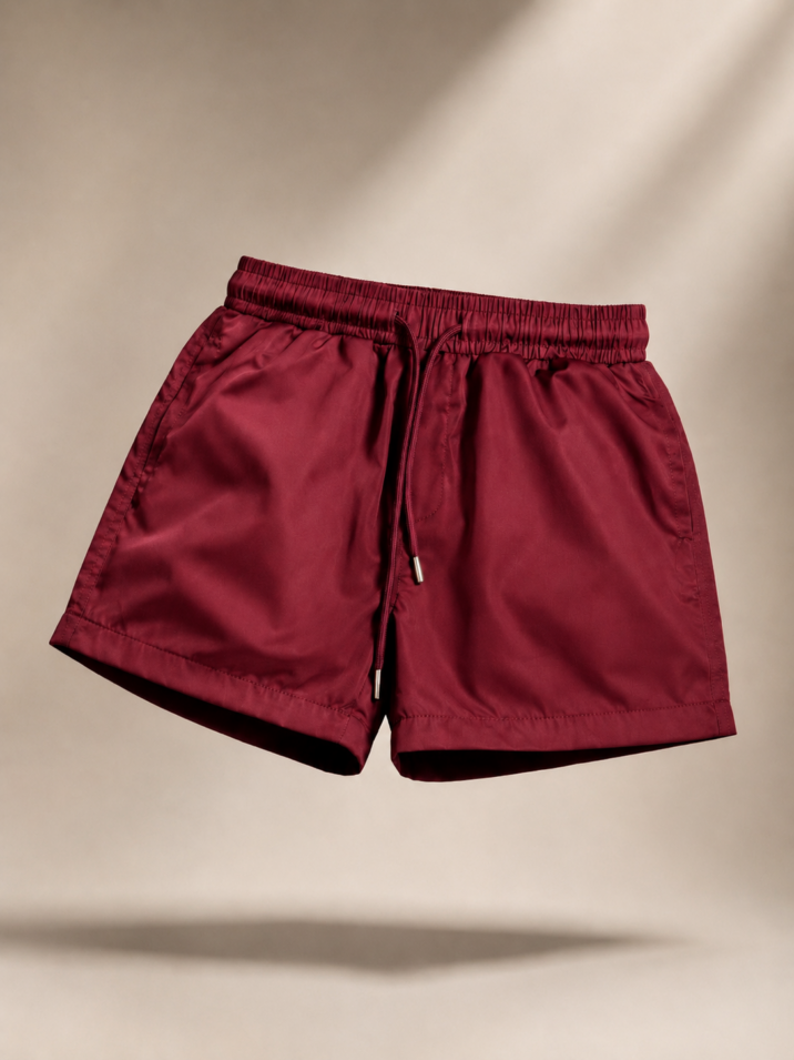 Smart Glans Swim Shorts - Bordeaux