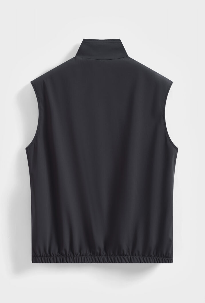 The New Reversible Bodywarmer - Navy/Denim Blue