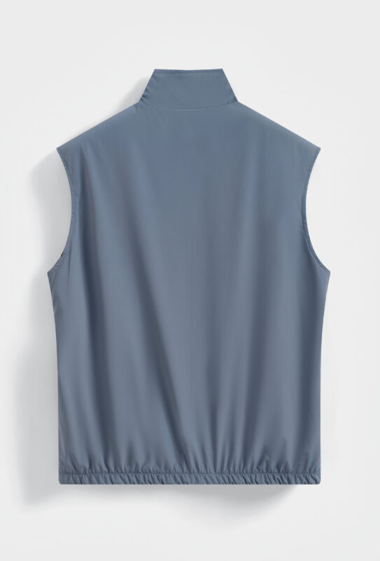 The New Reversible Bodywarmer - Navy/Denim Blue