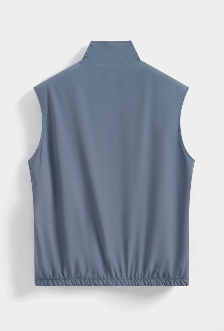 The New Reversible Bodywarmer - Navy/Denim Blue