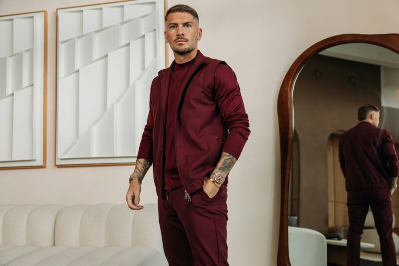 Premium Tech Gilet - Bordeaux