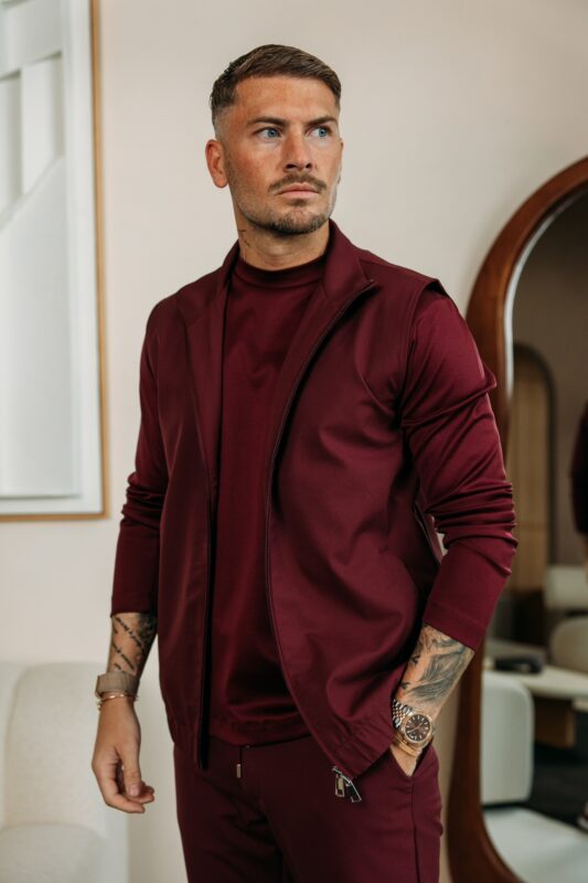 Premium Tech Gilet - Bordeaux