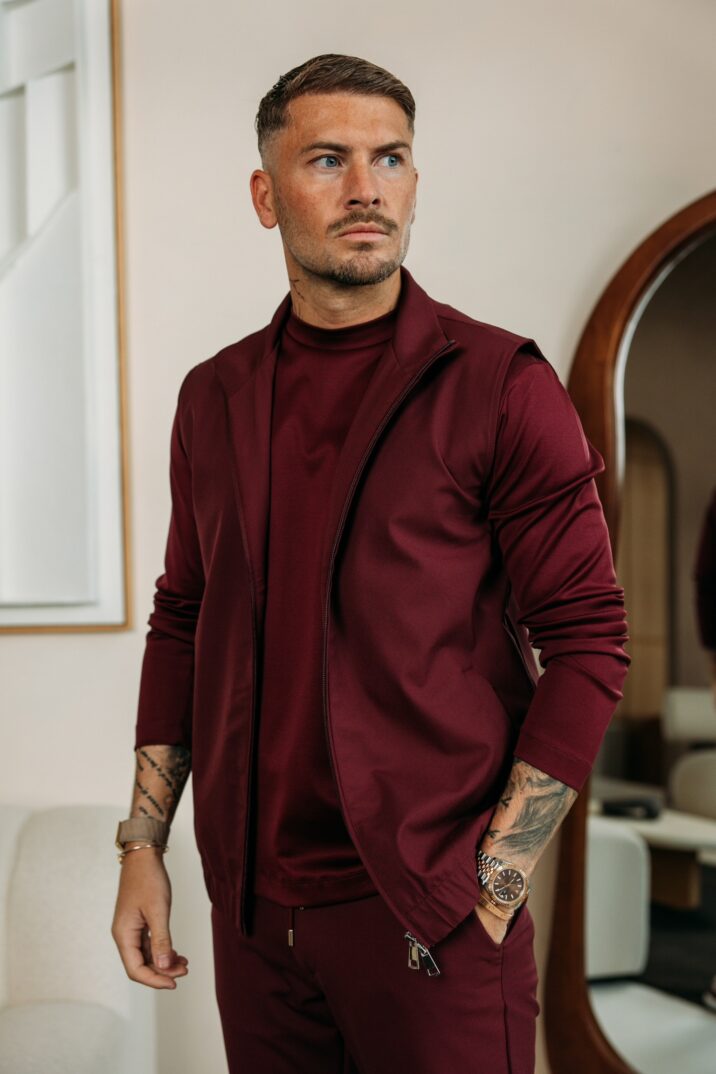 Premium Tech Gilet - Bordeaux