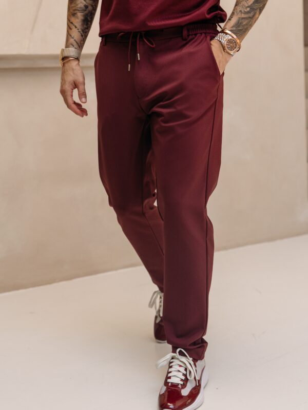 Smart Tech Pantalon - Bordeaux