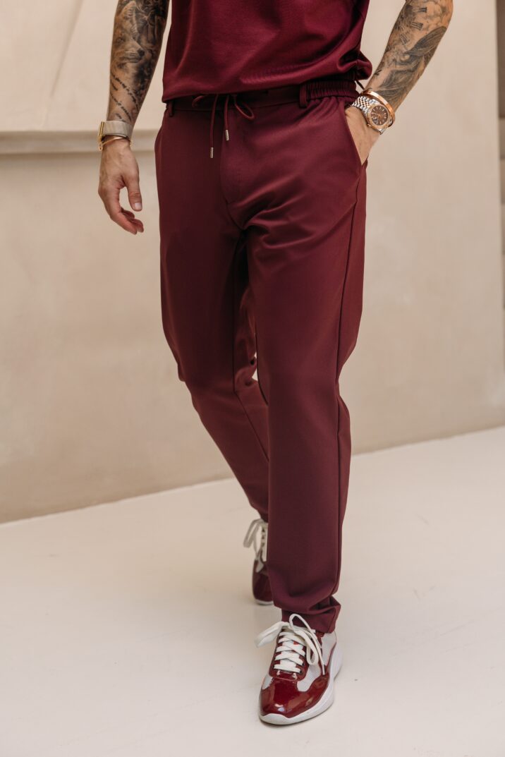 Smart Tech Pantalon - Bordeaux