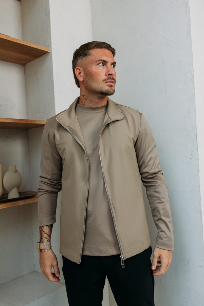 Classic Gilet Tech - Taupe