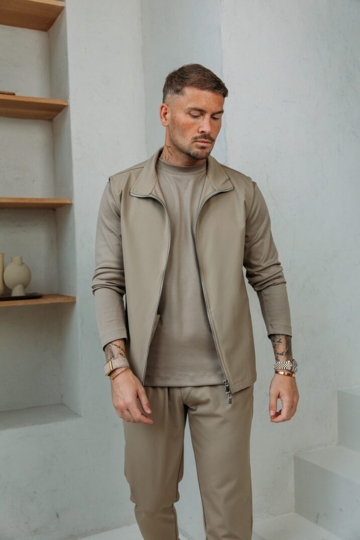 Classic Gilet Tech - Taupe