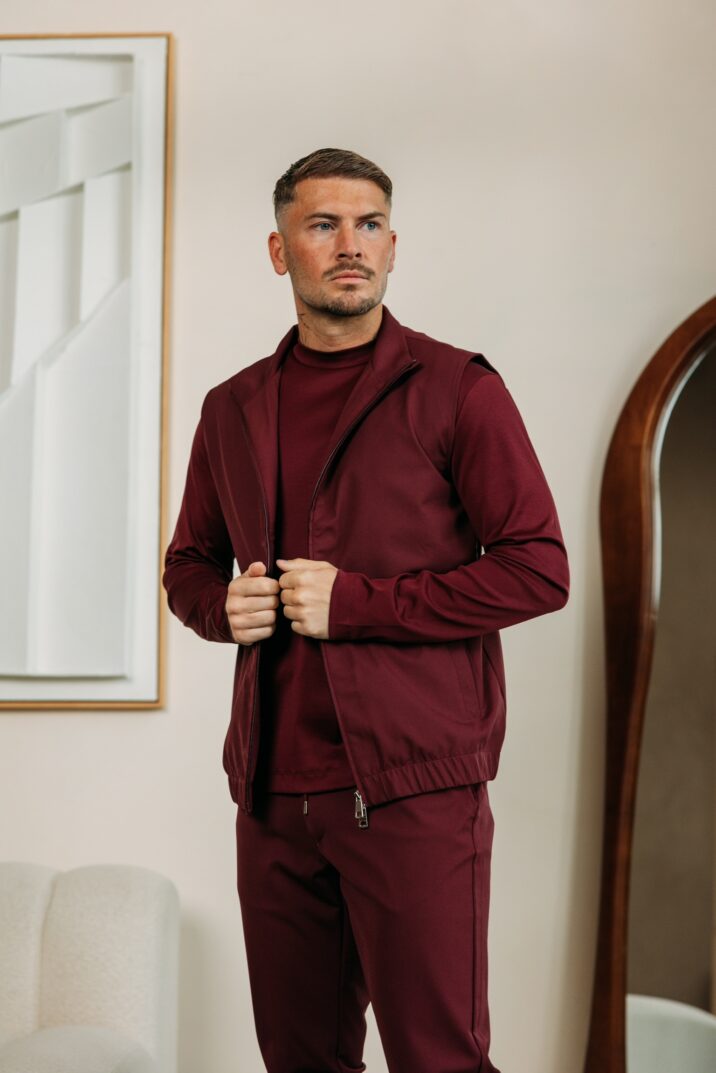 Premium Tech Gilet - Bordeaux