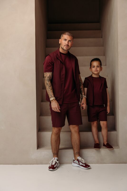 Premium Tech Short - Bordeaux