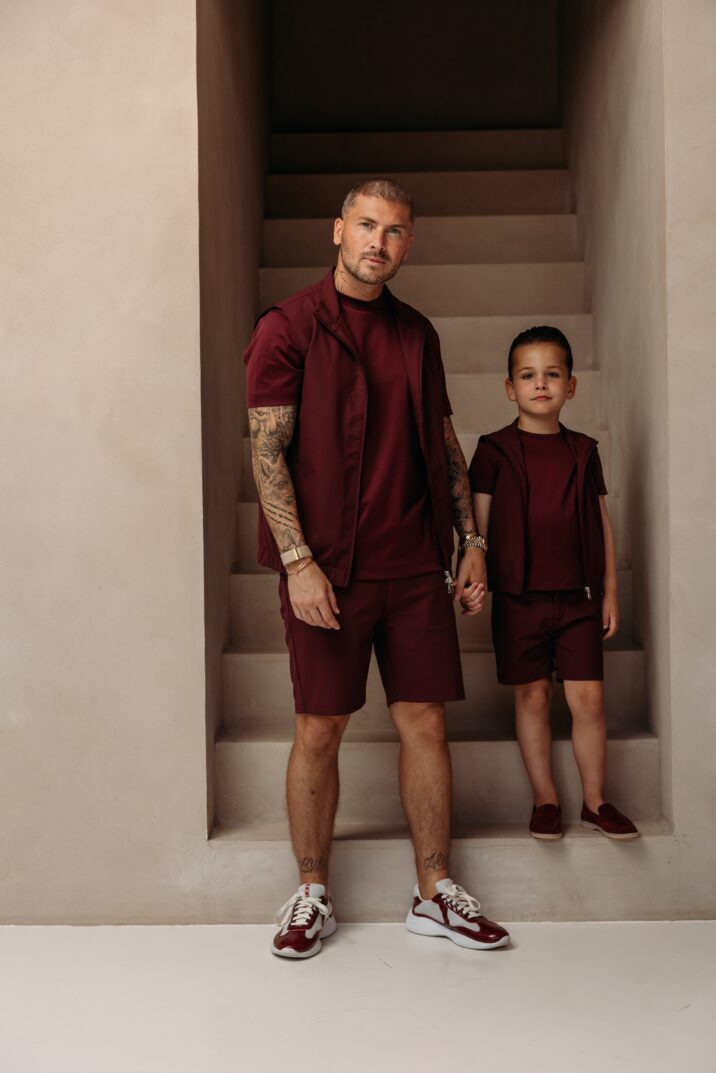 Premium Tech Short - Bordeaux