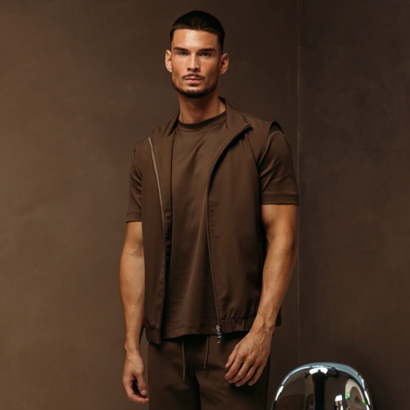 Premium Tech Gilet - Choco