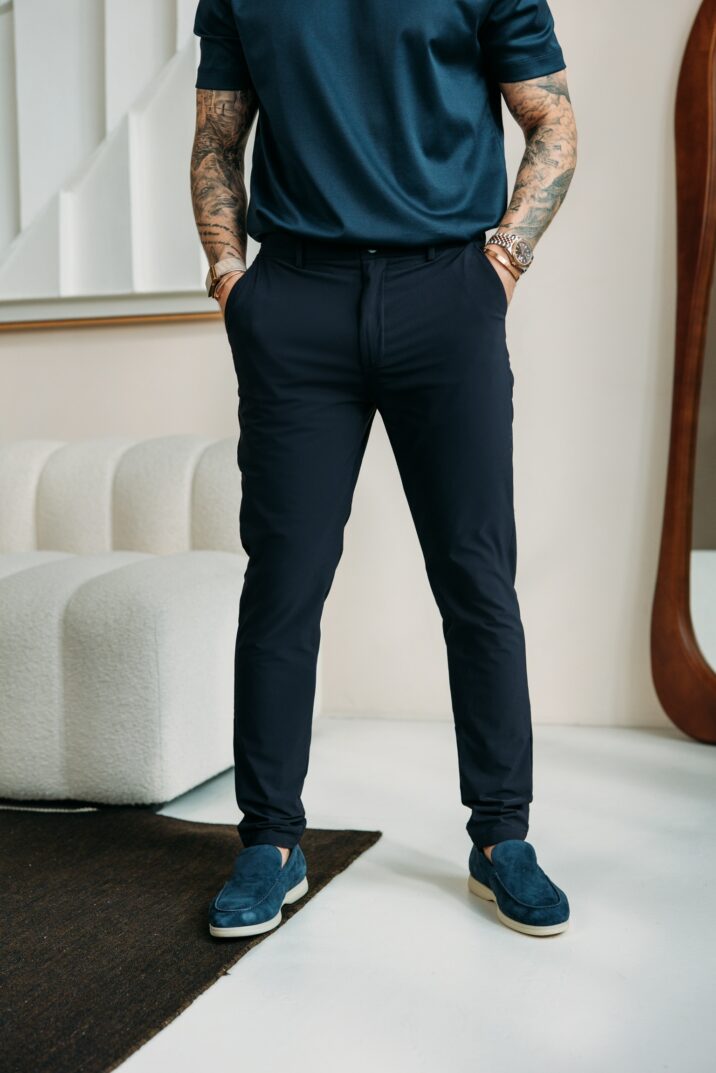 Stretch Pantalon - Navy