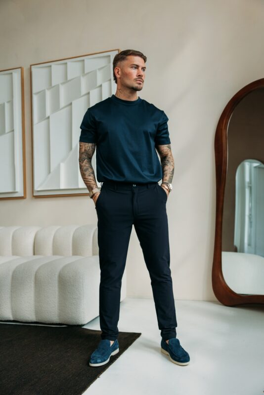 Stretch Pantalon - Navy