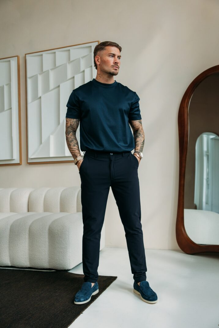 Stretch Pantalon - Navy